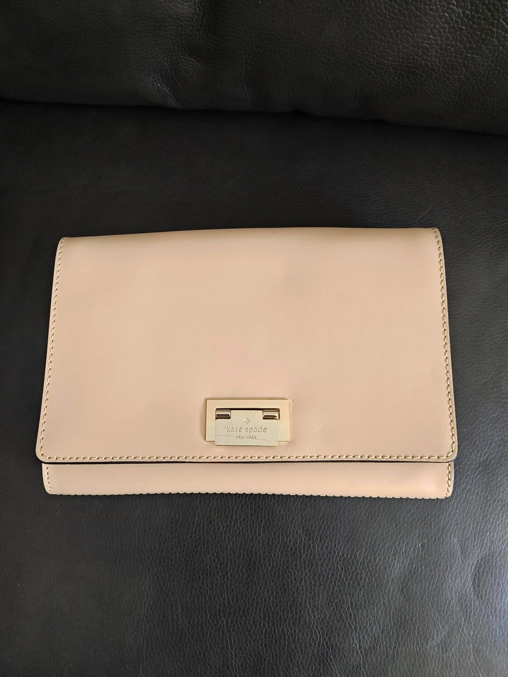 Kate Spade Blush Leather Crossbody Wallet/Purse